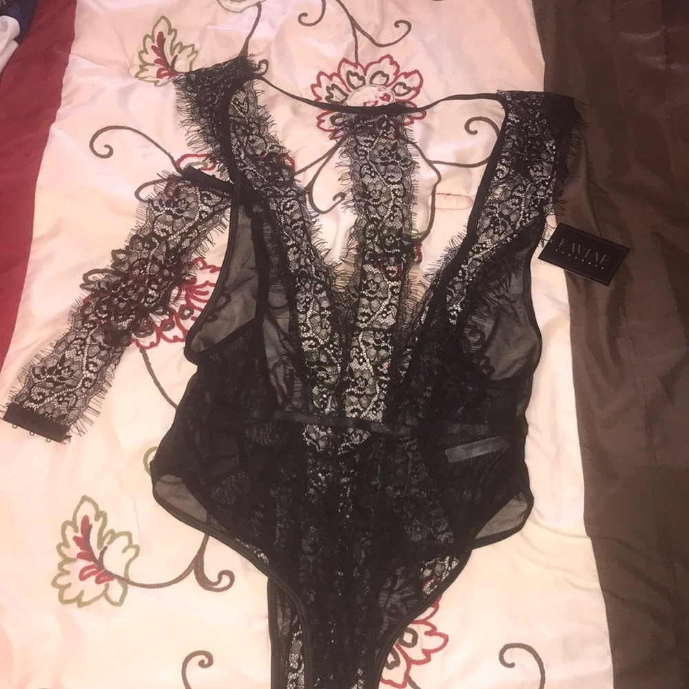 Black lingerie